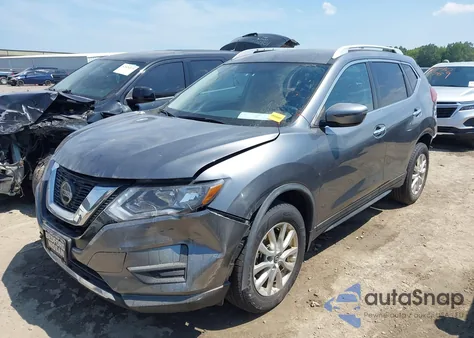 2018 Nissan Rogue Sv from USA, damaged, VIN KNMAT2MV4JP577121